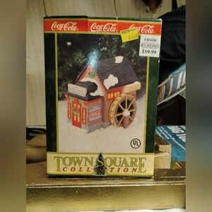 Vintage Coca-Cola Town Square Collection Holiday Decor